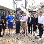 อยุธยาวิทยาลัยลงพื้นที่ช่วยเหลือนักเรียนประสบอัคคีภัย